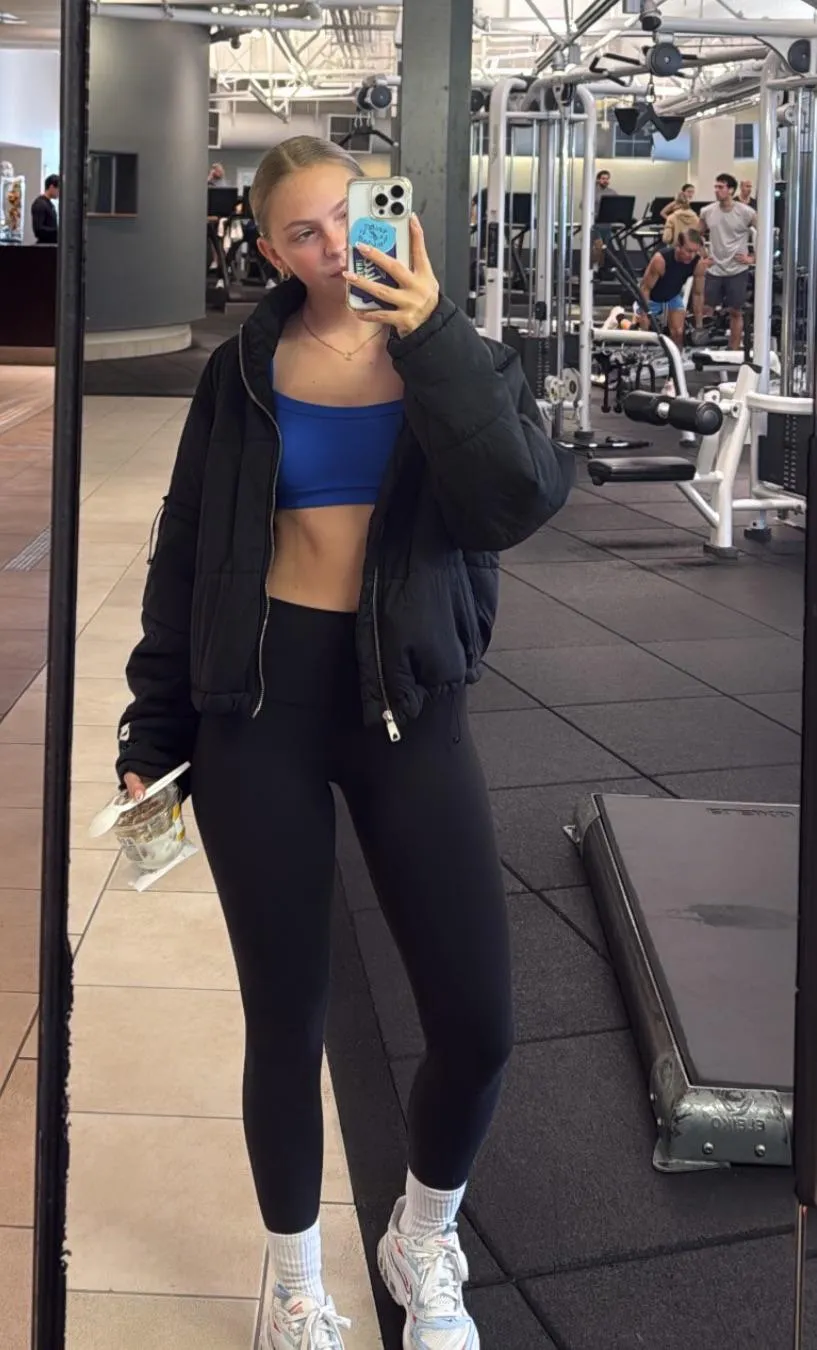 Gym selfie