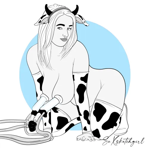 Hucow (by Sexsketchgirl)