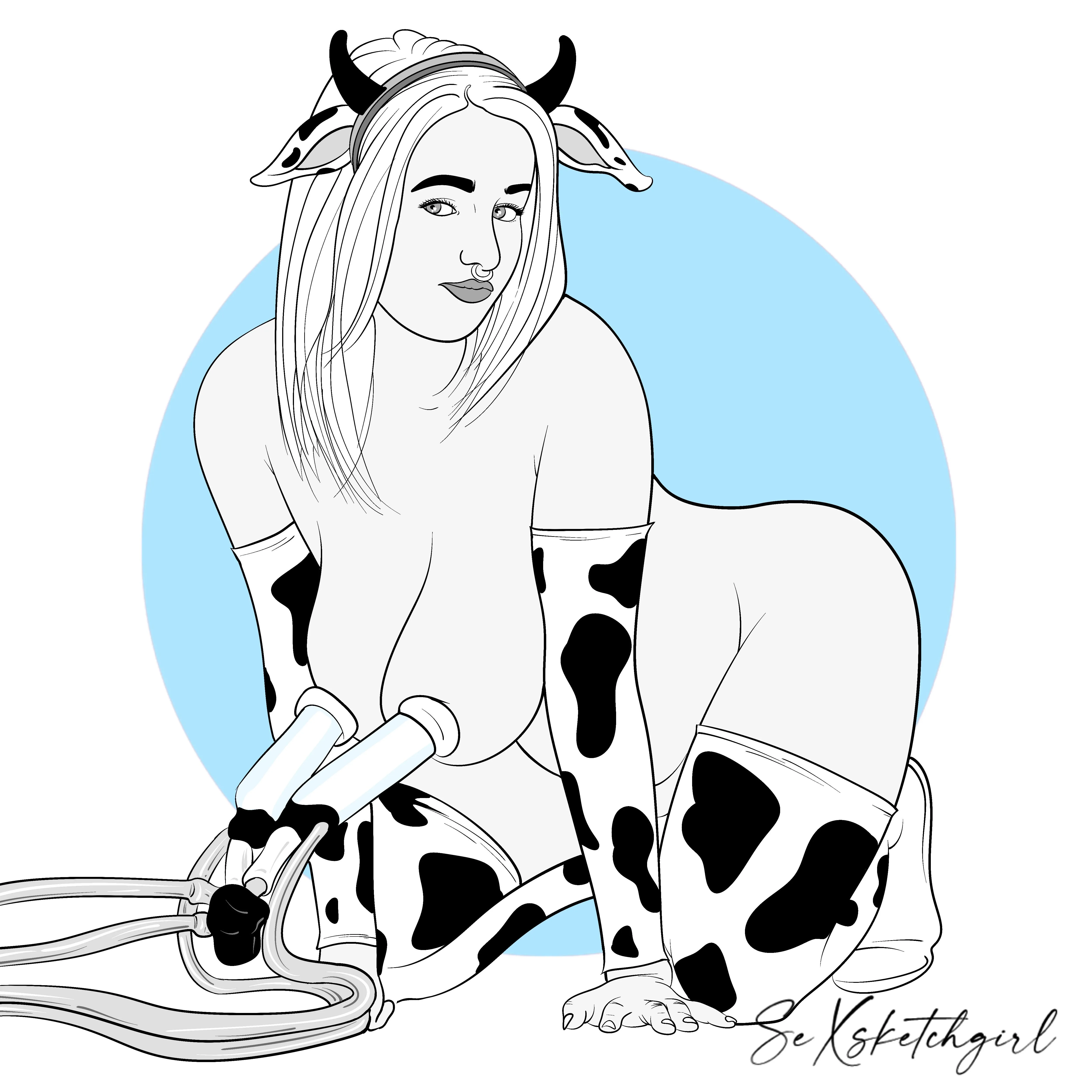 Hucow (by Sexsketchgirl)