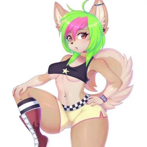 I was at a nightclub partying when this emo anthro girl came up to me and whispered in my ear. I couldn't hear her so I just nodded my head. She took me to the bathrooms and gave me a pill, now suddenly I'm looking up at my own body... (RP)