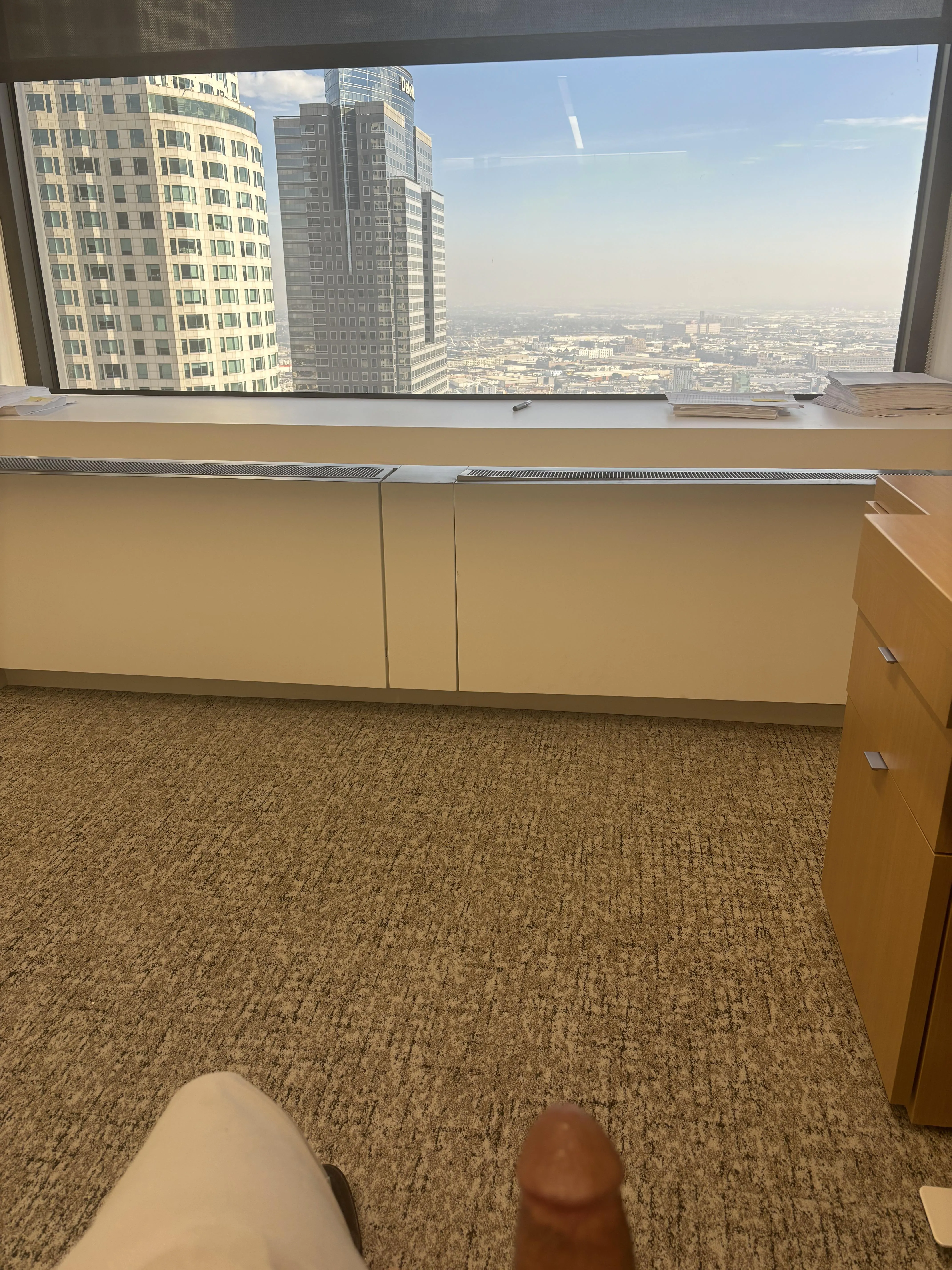 Imagine getting fucked by a BBC with views over LA from the 50th floor