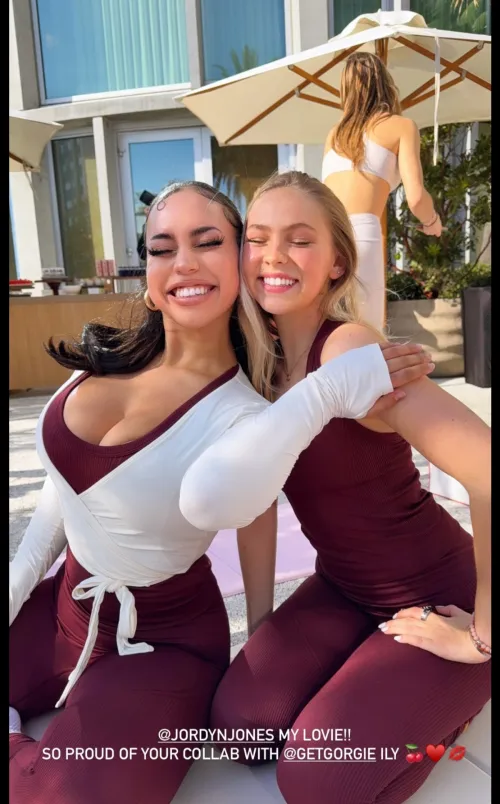 Jordyn and friend