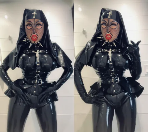 Latex nun