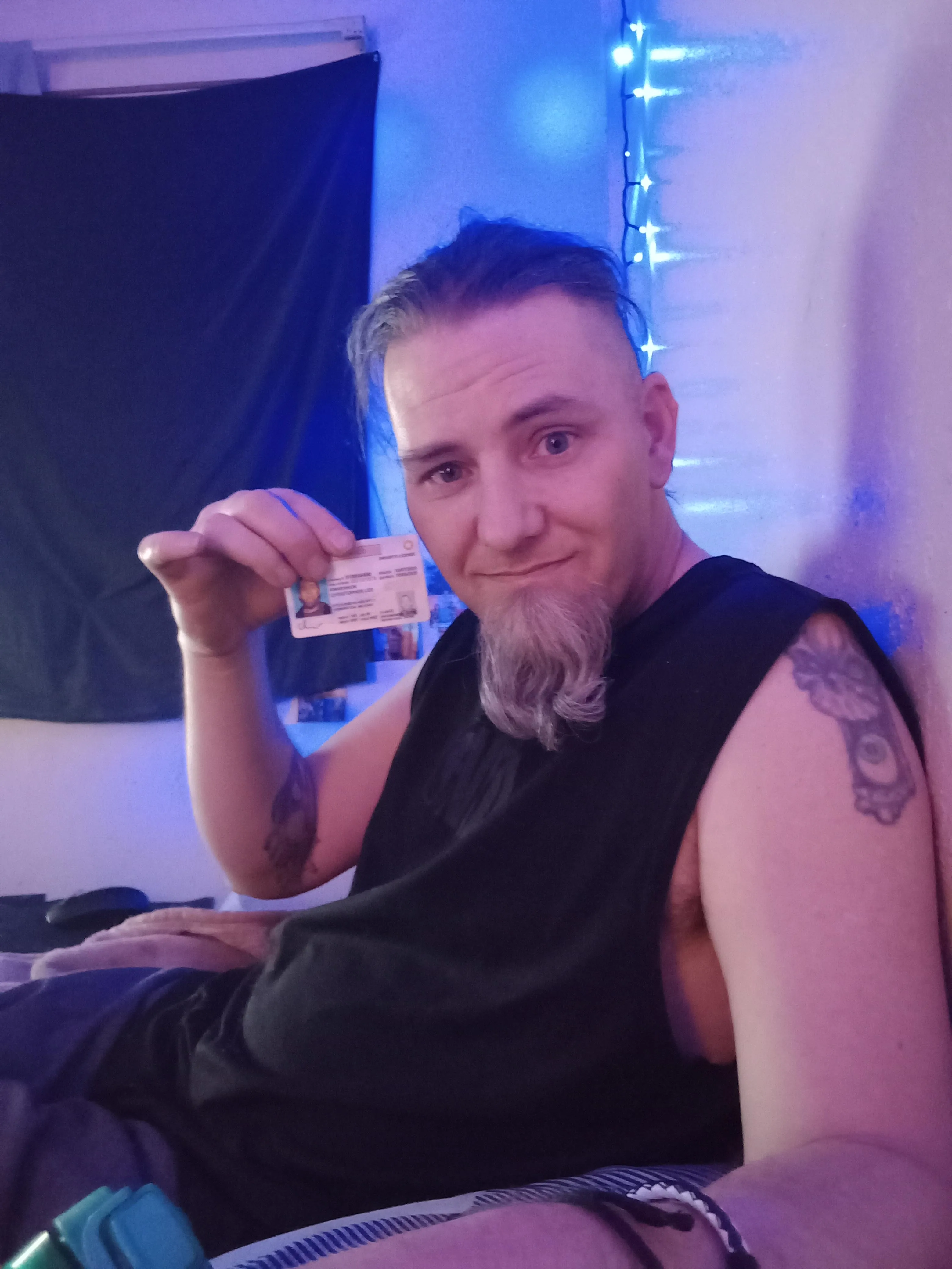 Looking for female to play with me and my husband here his pic