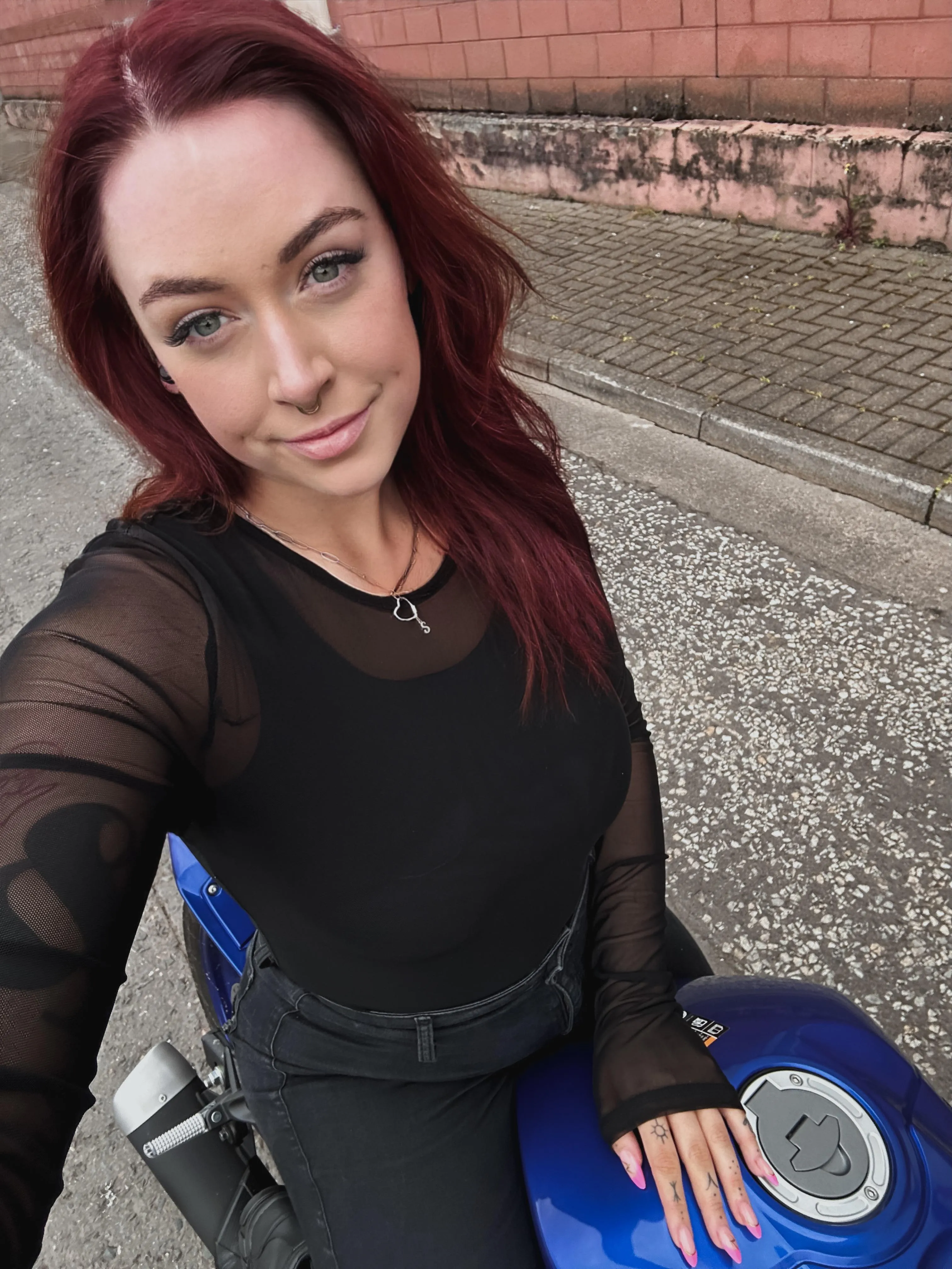 My baby blue is my second favourite thing to have between my thighs