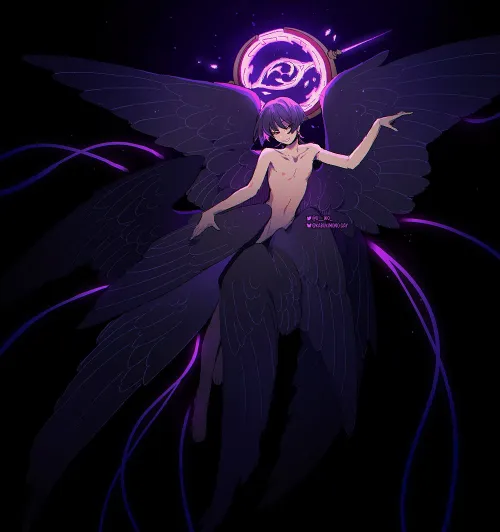 Scaramouche by @u__wo_. The divine