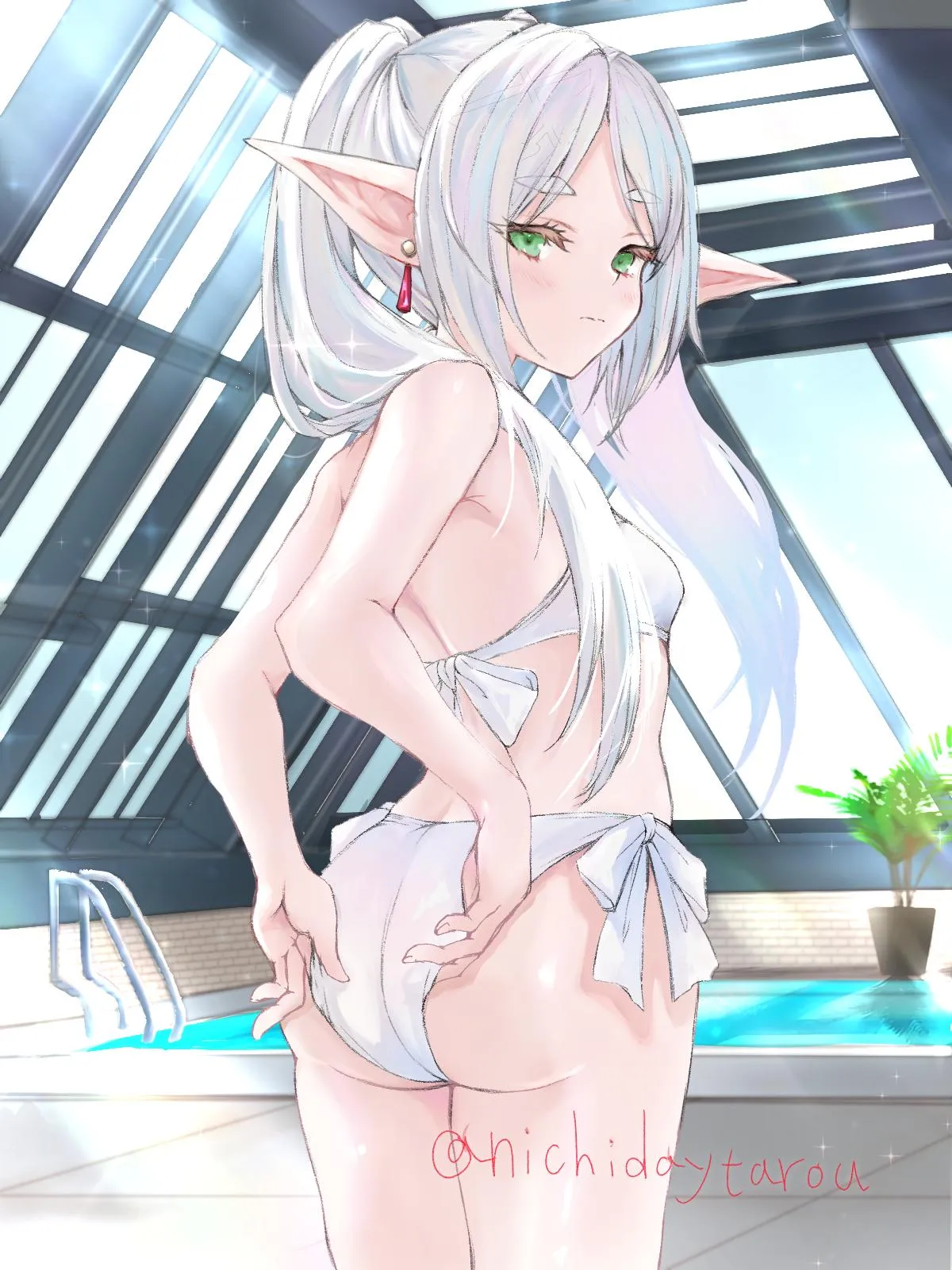 Swimsuit Frieren (日大太郎)
