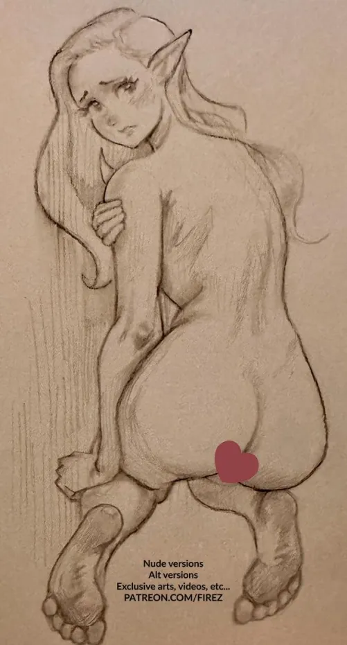 Traditional sketch by me. More in the replies