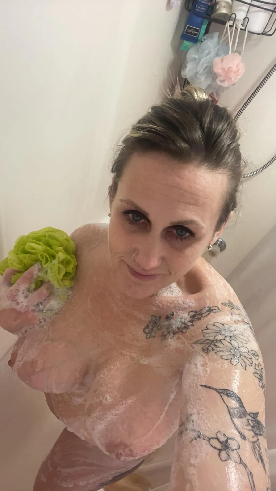 Washing the day away! Who wants to help me?