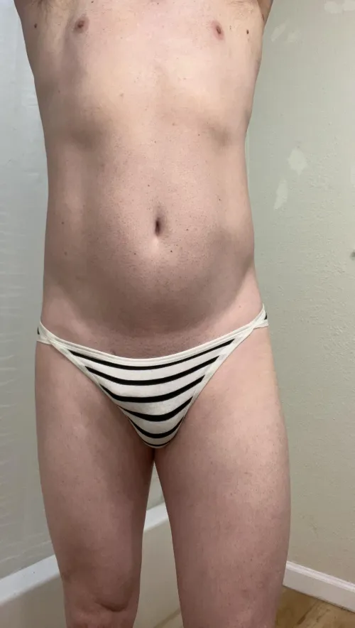 Wife loves it when I walk around in my panties