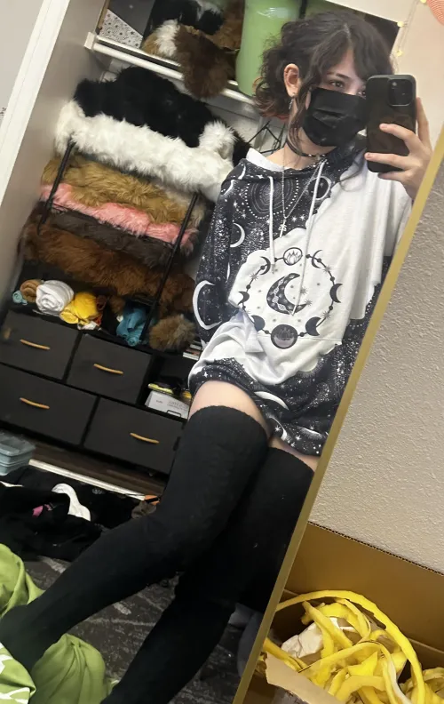 ya think I'm cute in my socks?