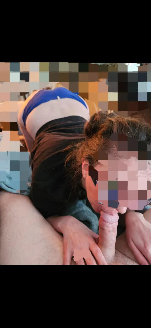 Yesterday on the couch with the blinds open...