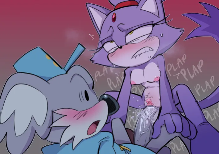 Blaze is in heat and her servant happened to be nearby. [MF] [somedivs]