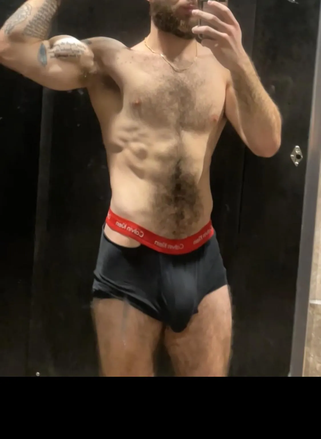 Bulging in the gym locker rooms