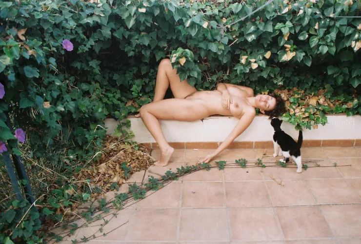 Can't keep him out of my selfportraits