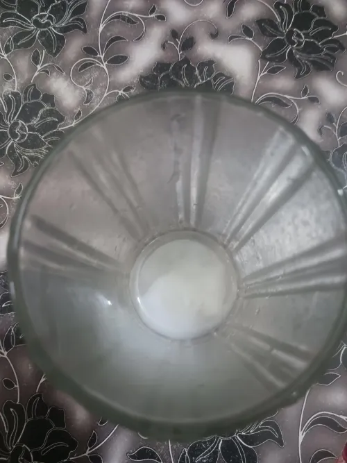 Drank my own cum today but sadly can't post video