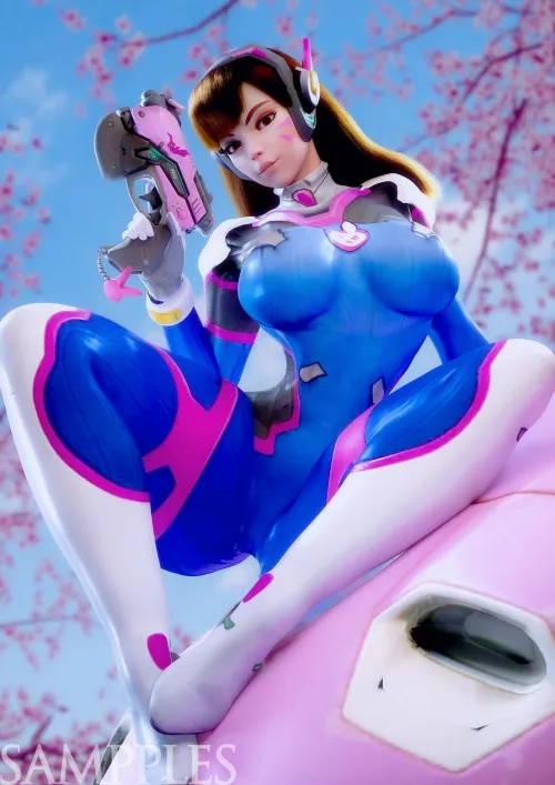 D.va tight outfit drives me crazy 😩