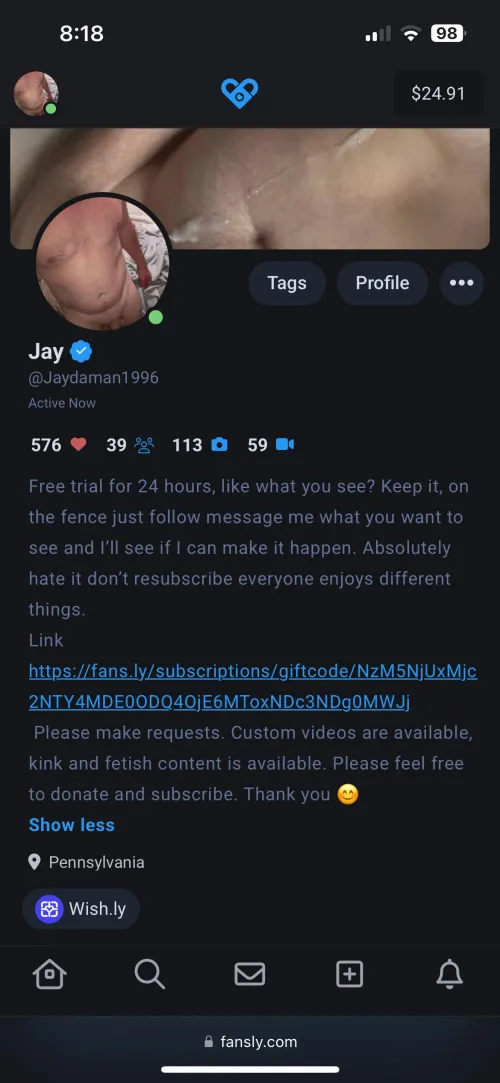 Follow free for 24 hours 🥵