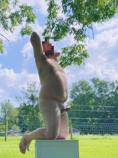 Forced to display erection