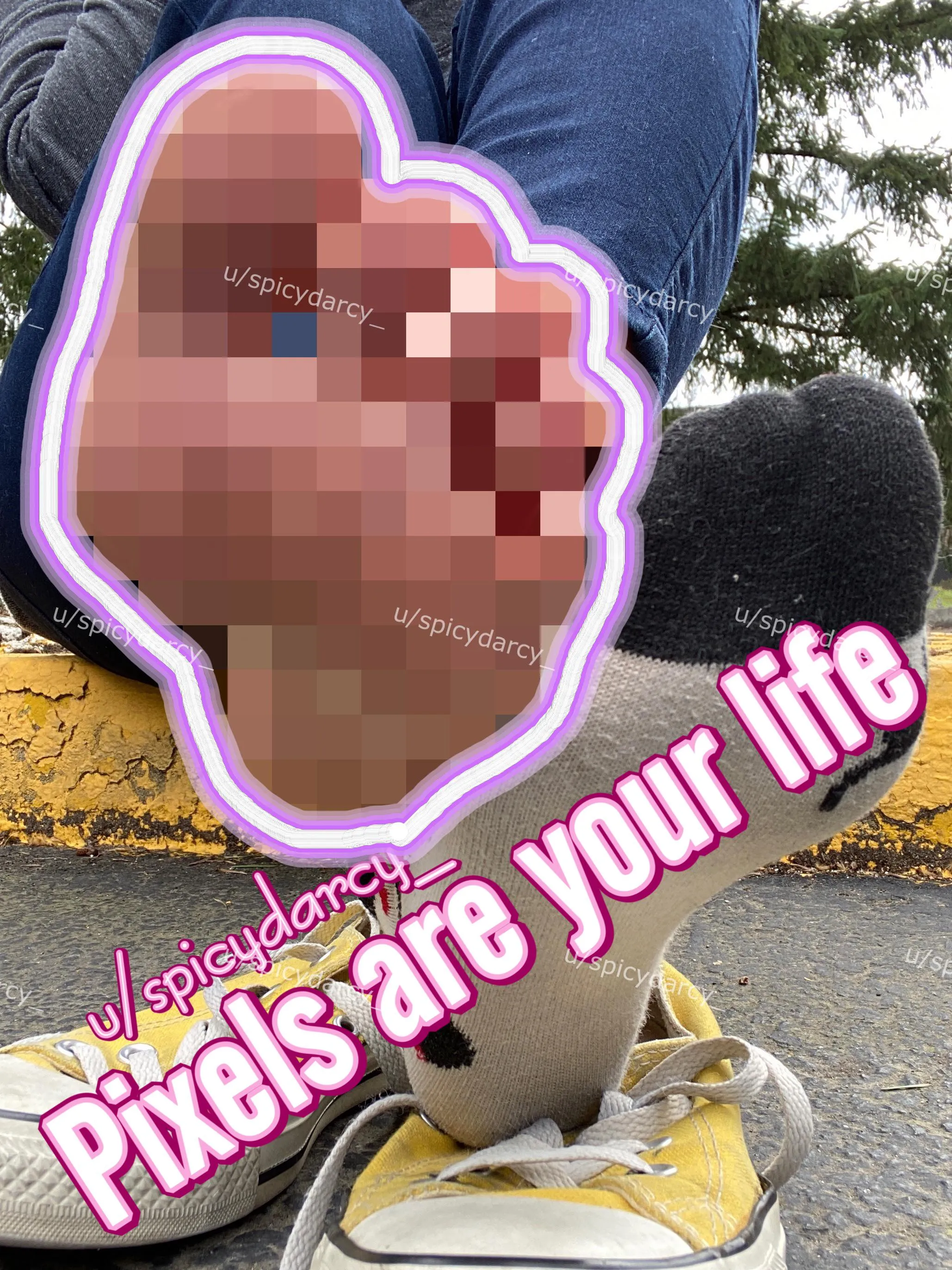 Lick your screen , get hard for pixels . Say thank you Darcy