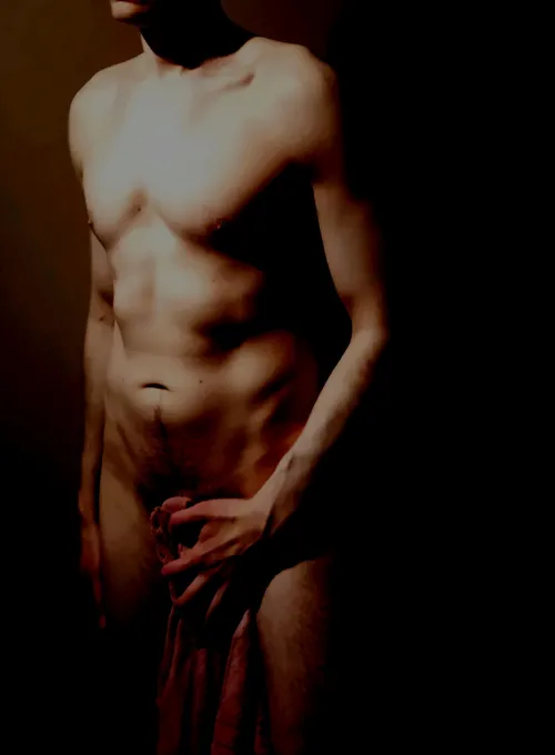 Nude with towel. Tell me what you think.