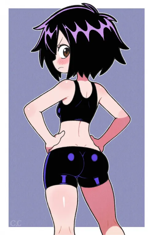 Peni ready for a workout~ 🍑