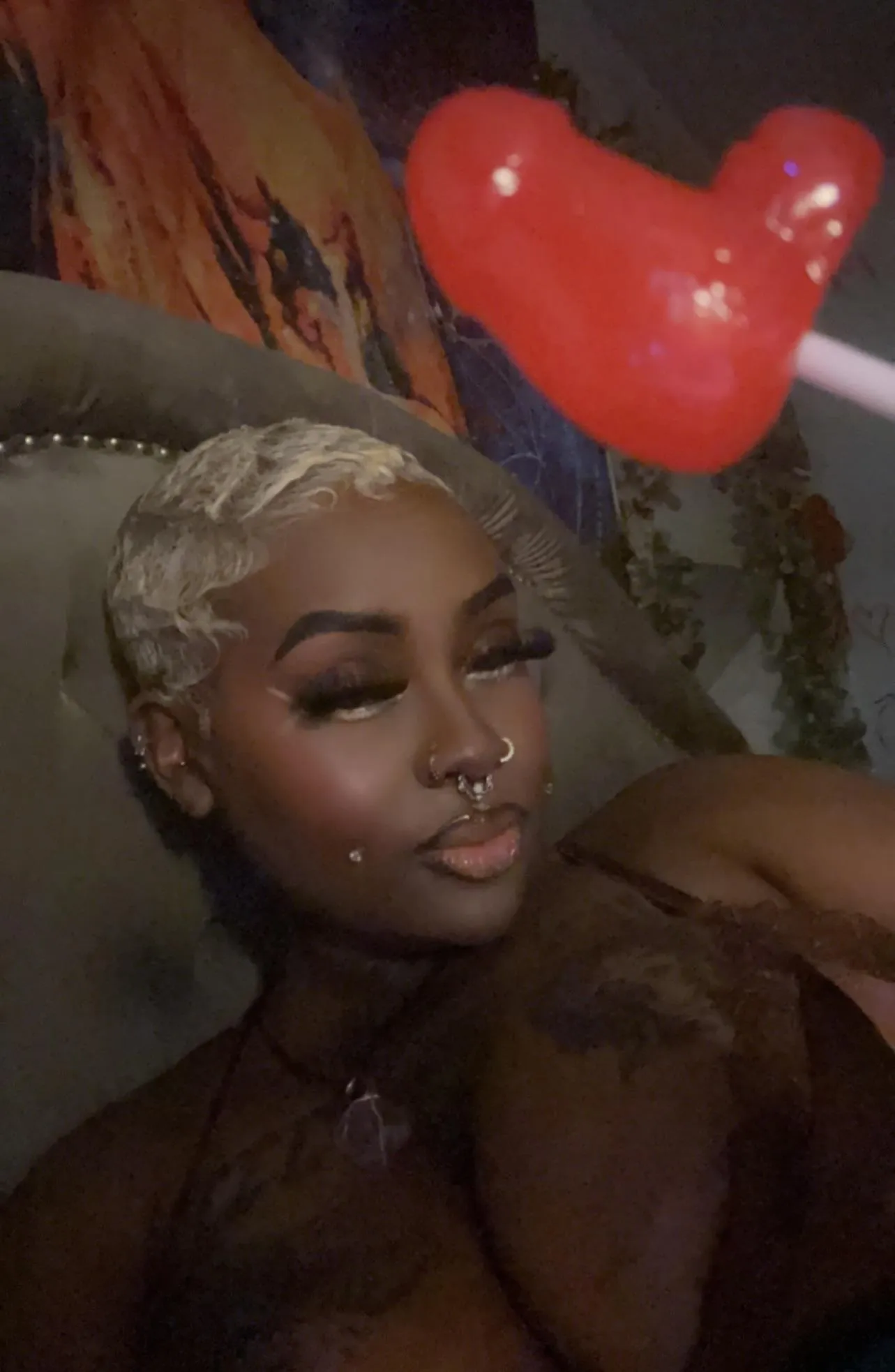 The more you stroke, the more I win.