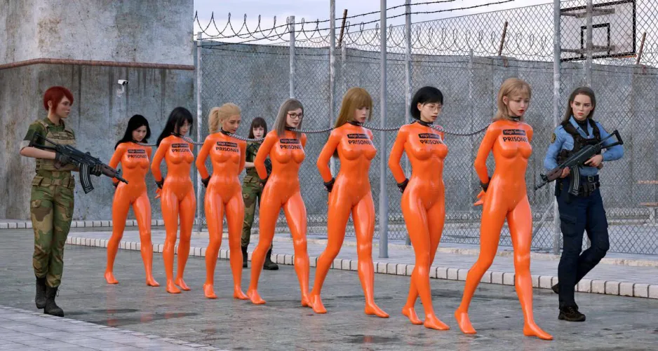 These girls are transferred to a high security bondage prison, where they will stay for a long time (fantasytubasa)