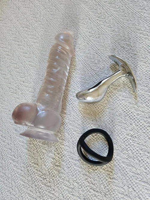 today's setup. have a little fun with the clear favorite toy