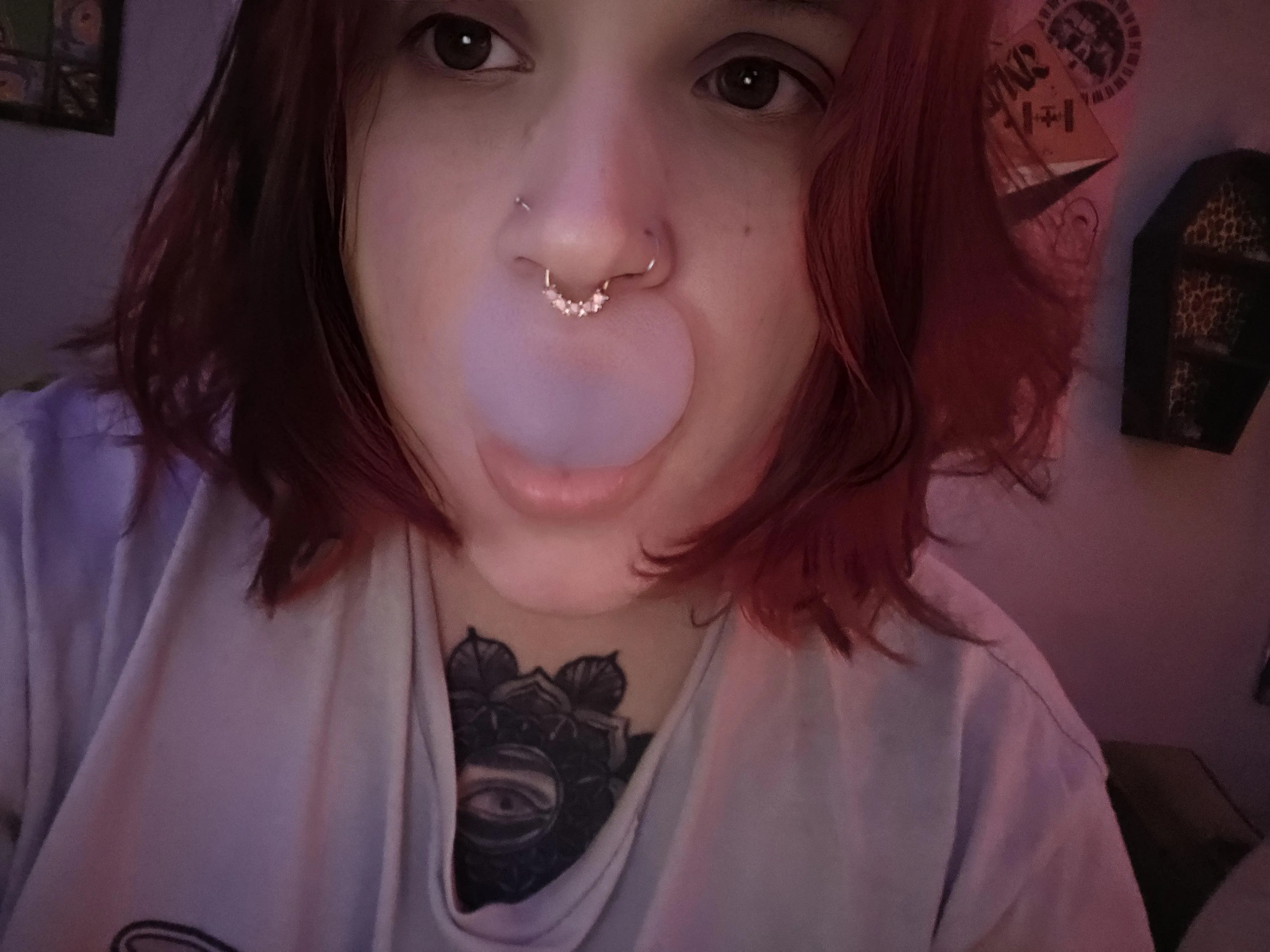 Took a hit of my wax pen and caught this mid pic