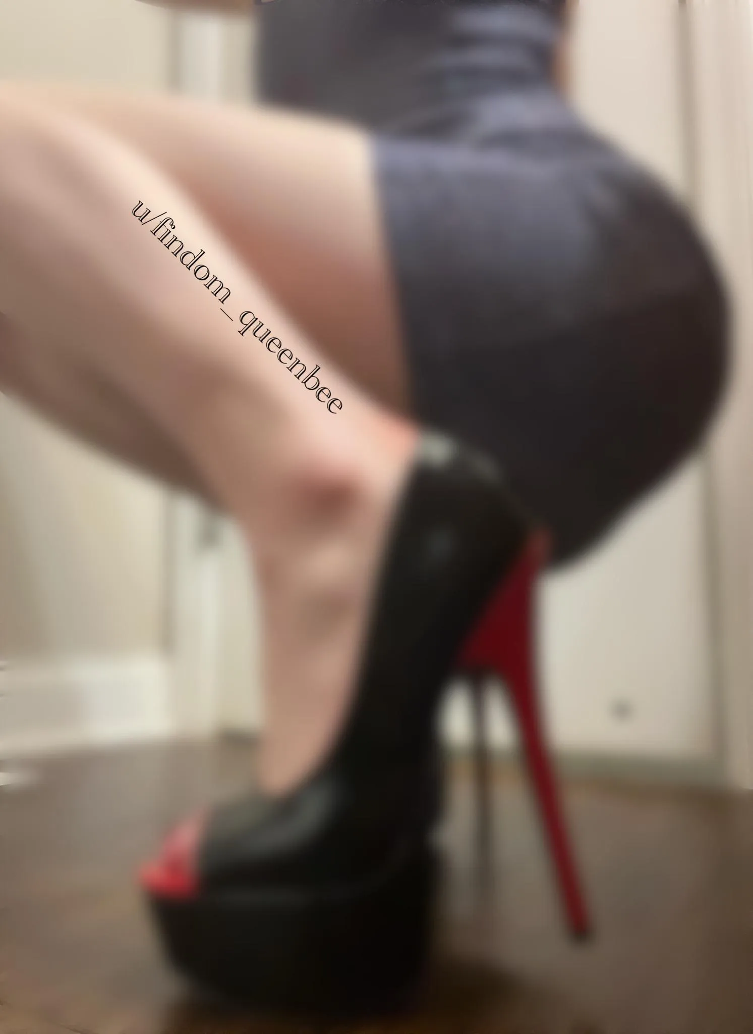 you thought you’d get to see these pretty heels?