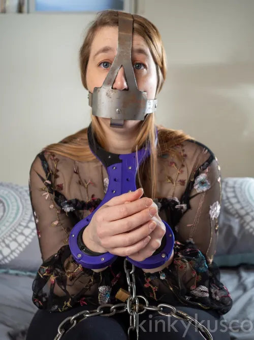 3d printed fiddle and scold's bridle