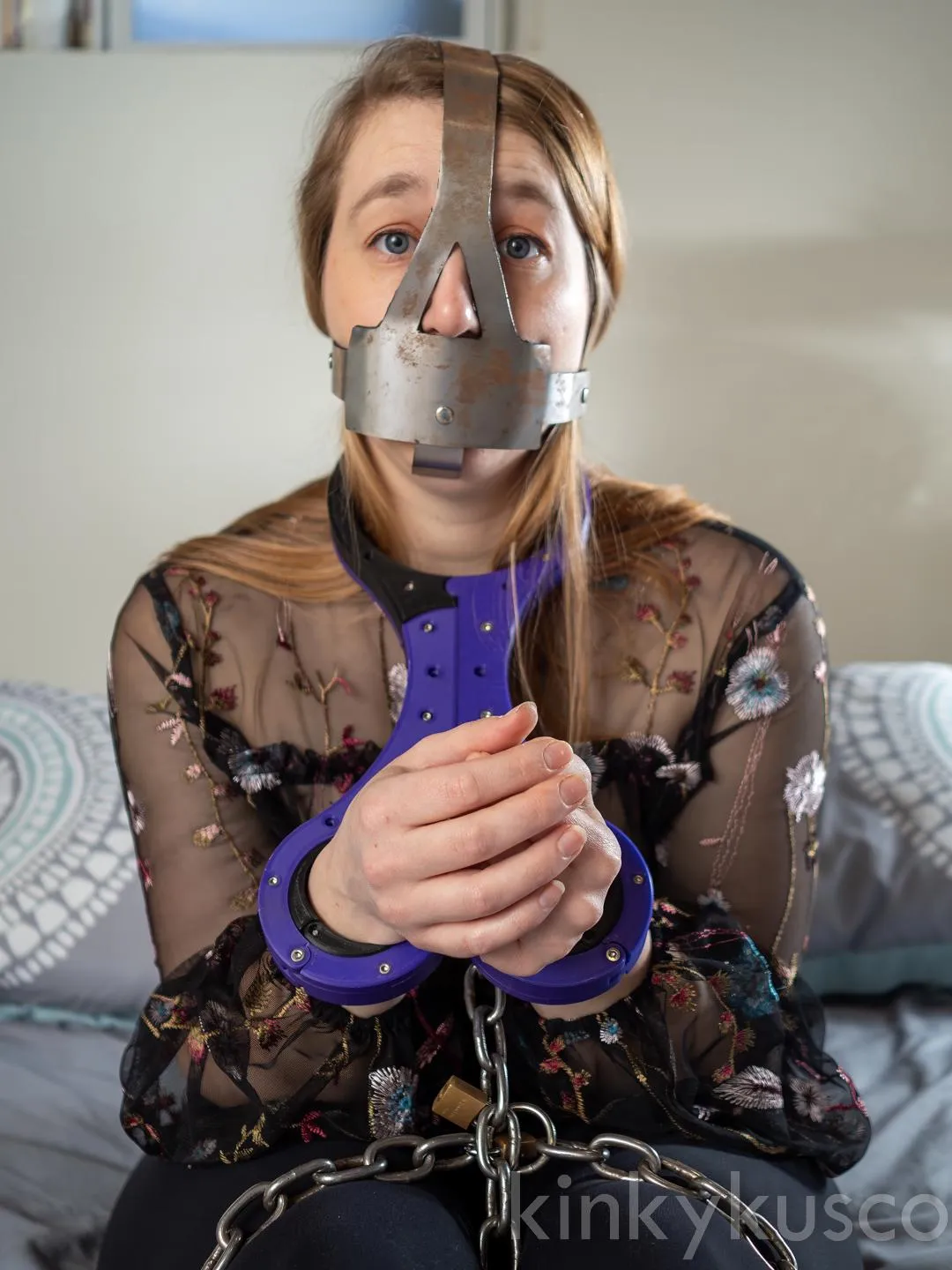 3d printed fiddle and scold's bridle