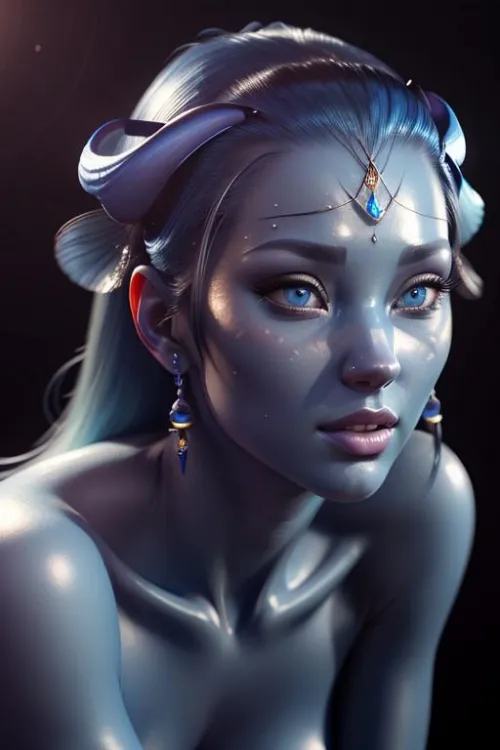 (competition) Blue Avatar Queen