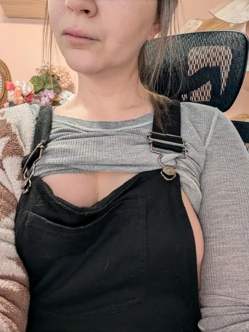 Do you like my sweatpant overalls