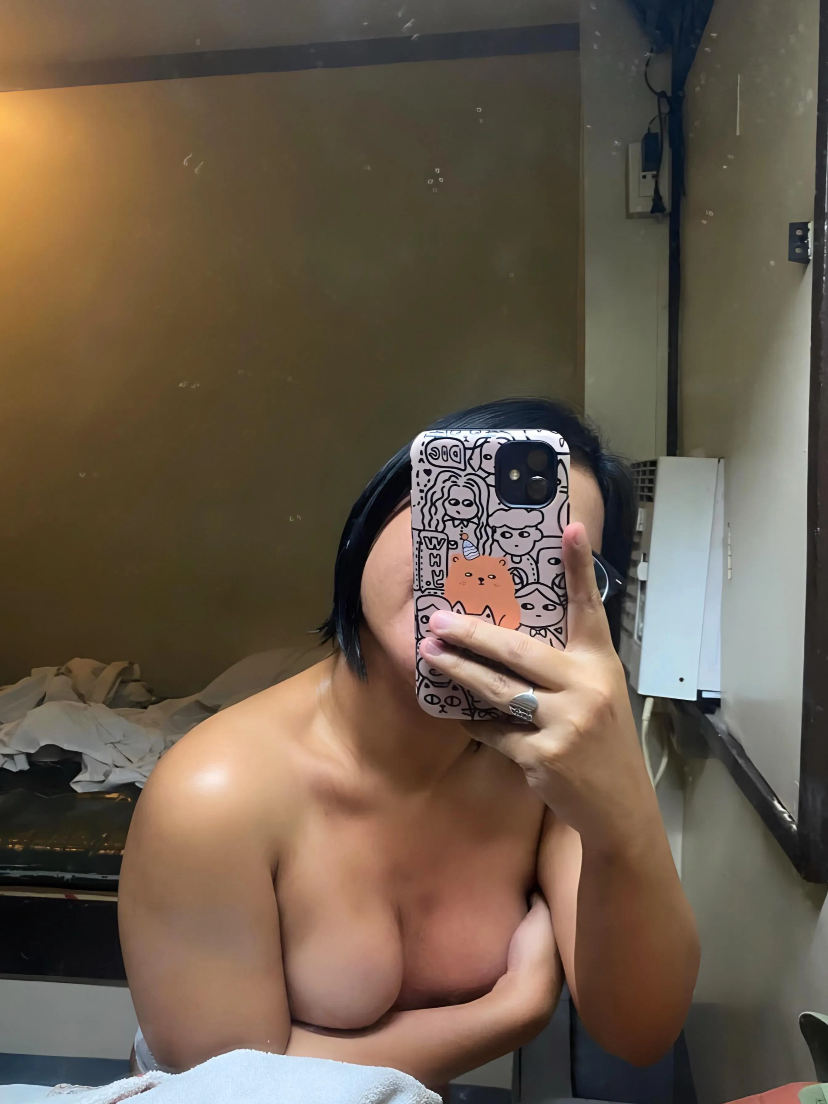 Do you mind if i have a small tits?