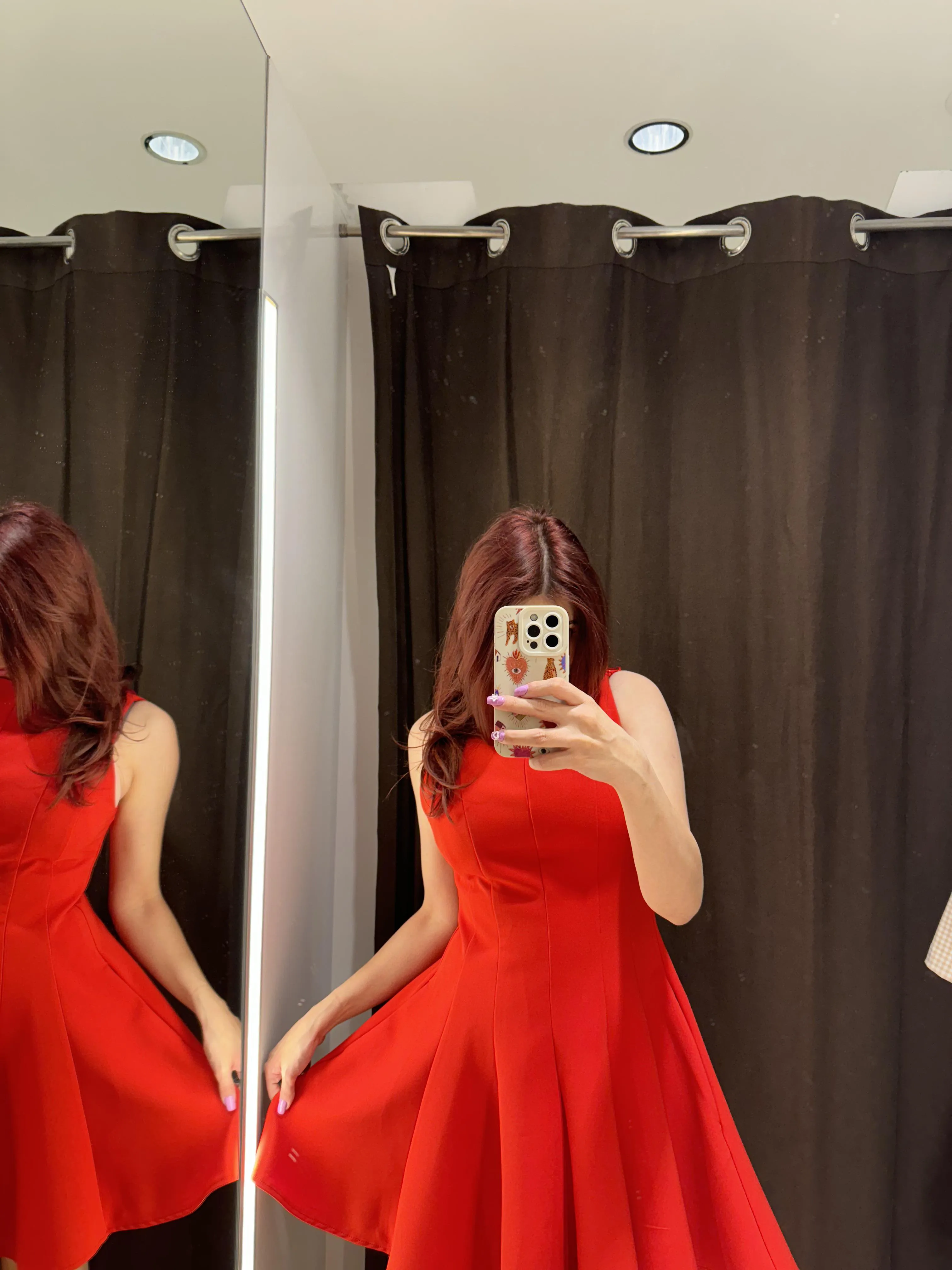 Feeling classy in red