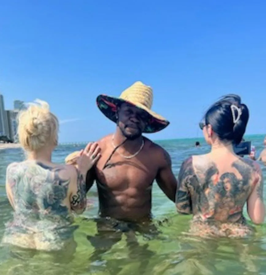 Had friends visiting..