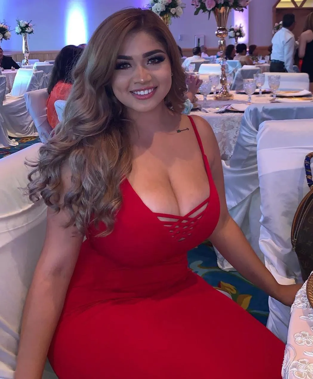 Imagine her sitting next to you