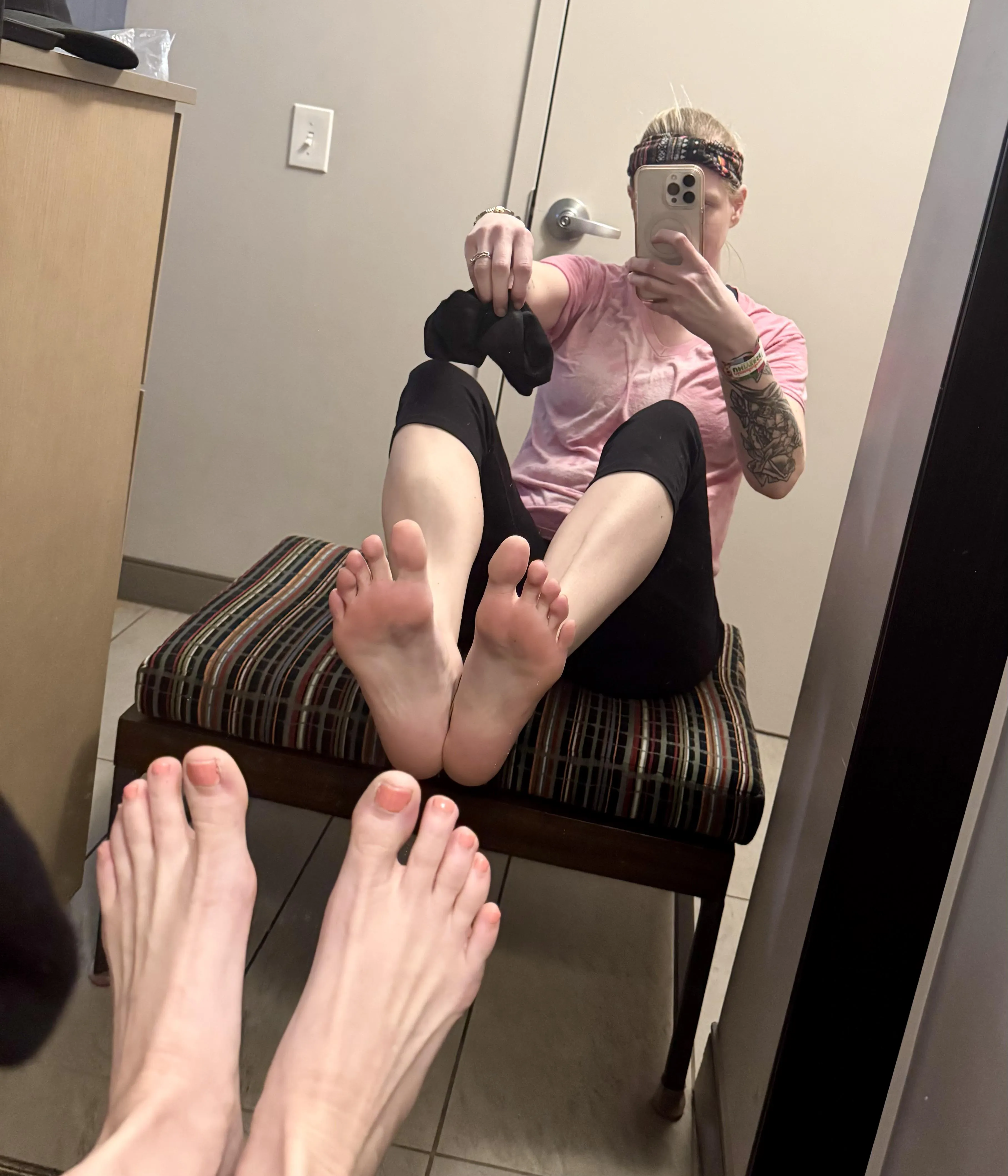 Imagine the smell after a long day of shopping in sweaty socks and shoes