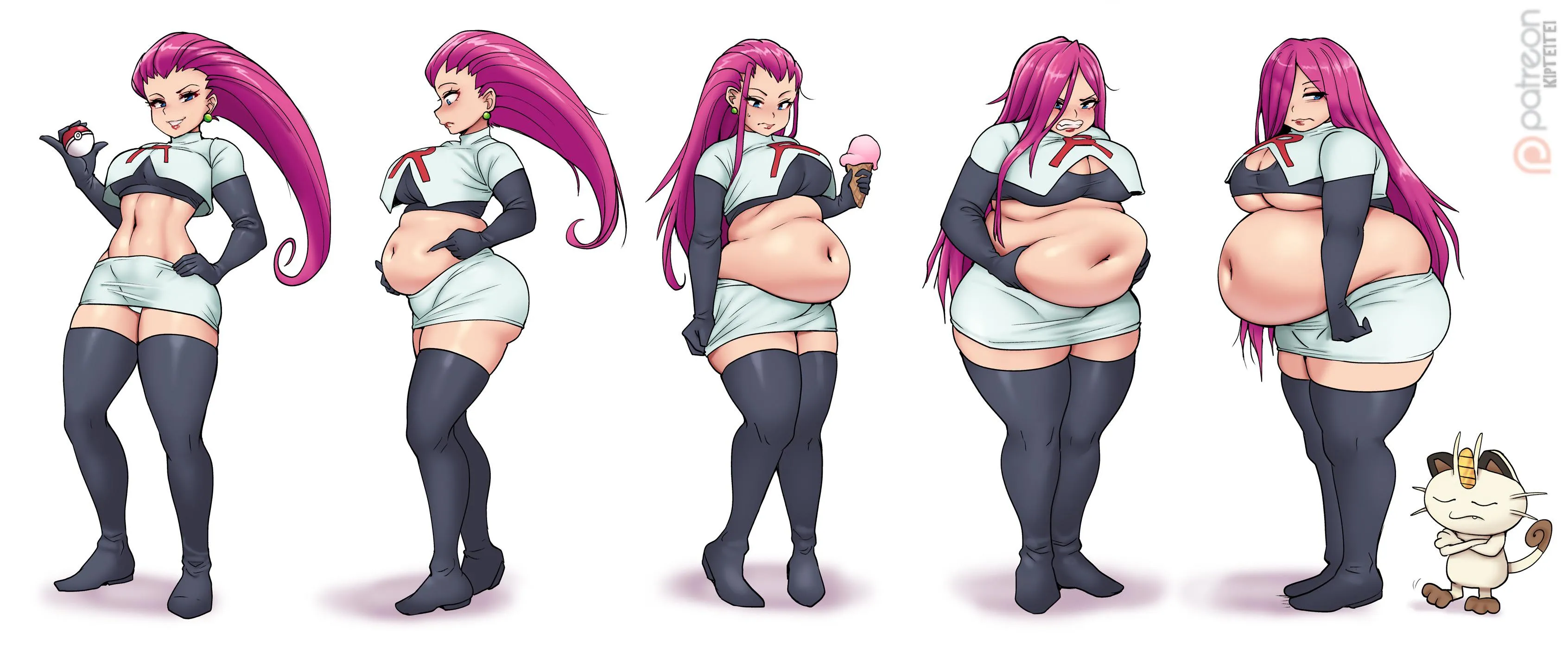Jessie from Team Rocket WG sequence