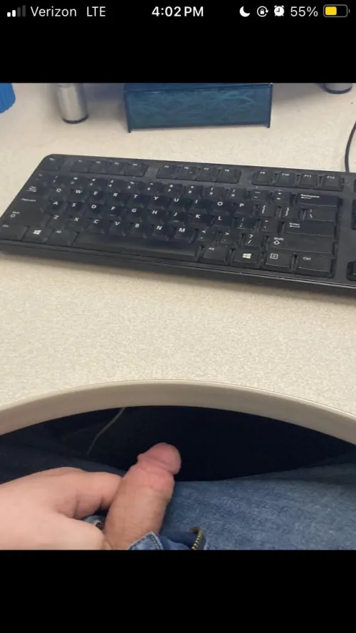 Just hanging out at work