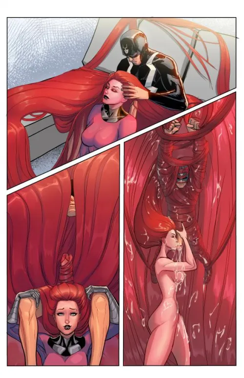 Medusa and Black bolt commission