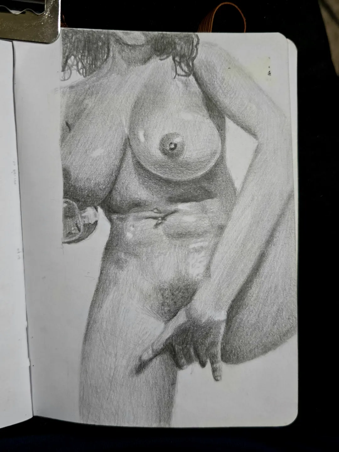 My 2nd ever nude drawing by me