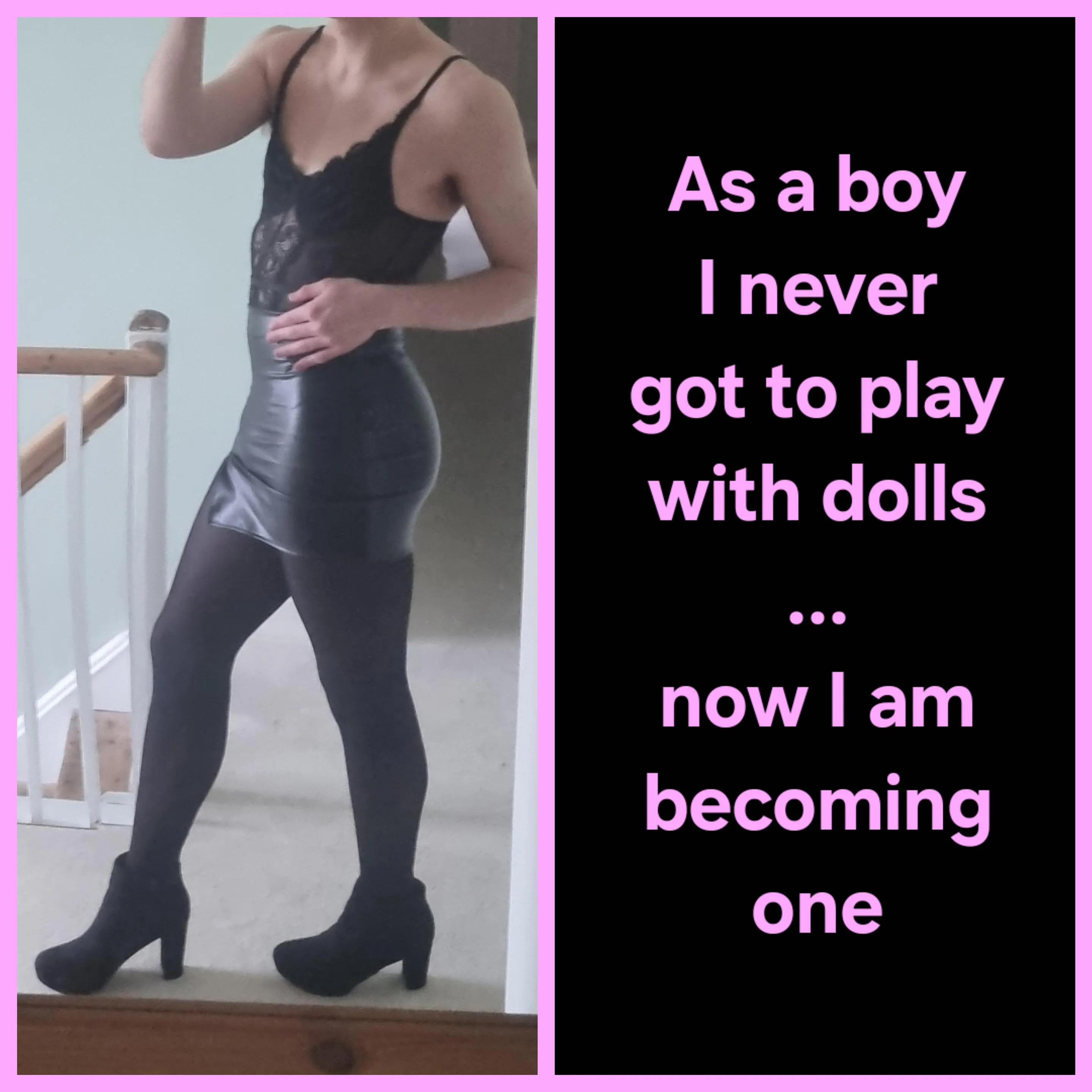 My first go at making a caption. I hope you like it 🤭💝