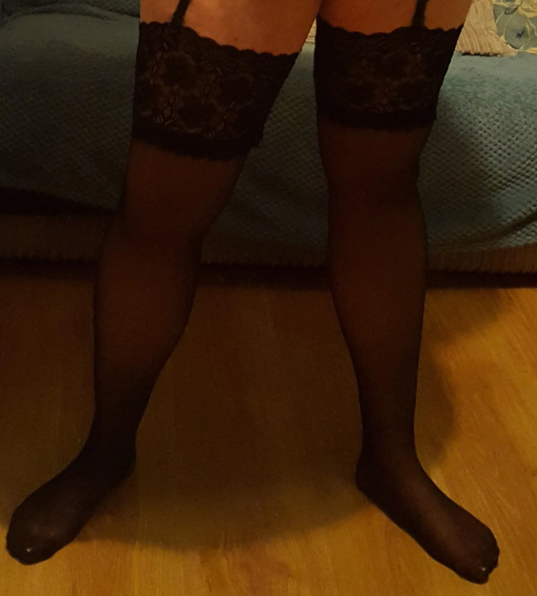 Sexy in stockings, don't you agree