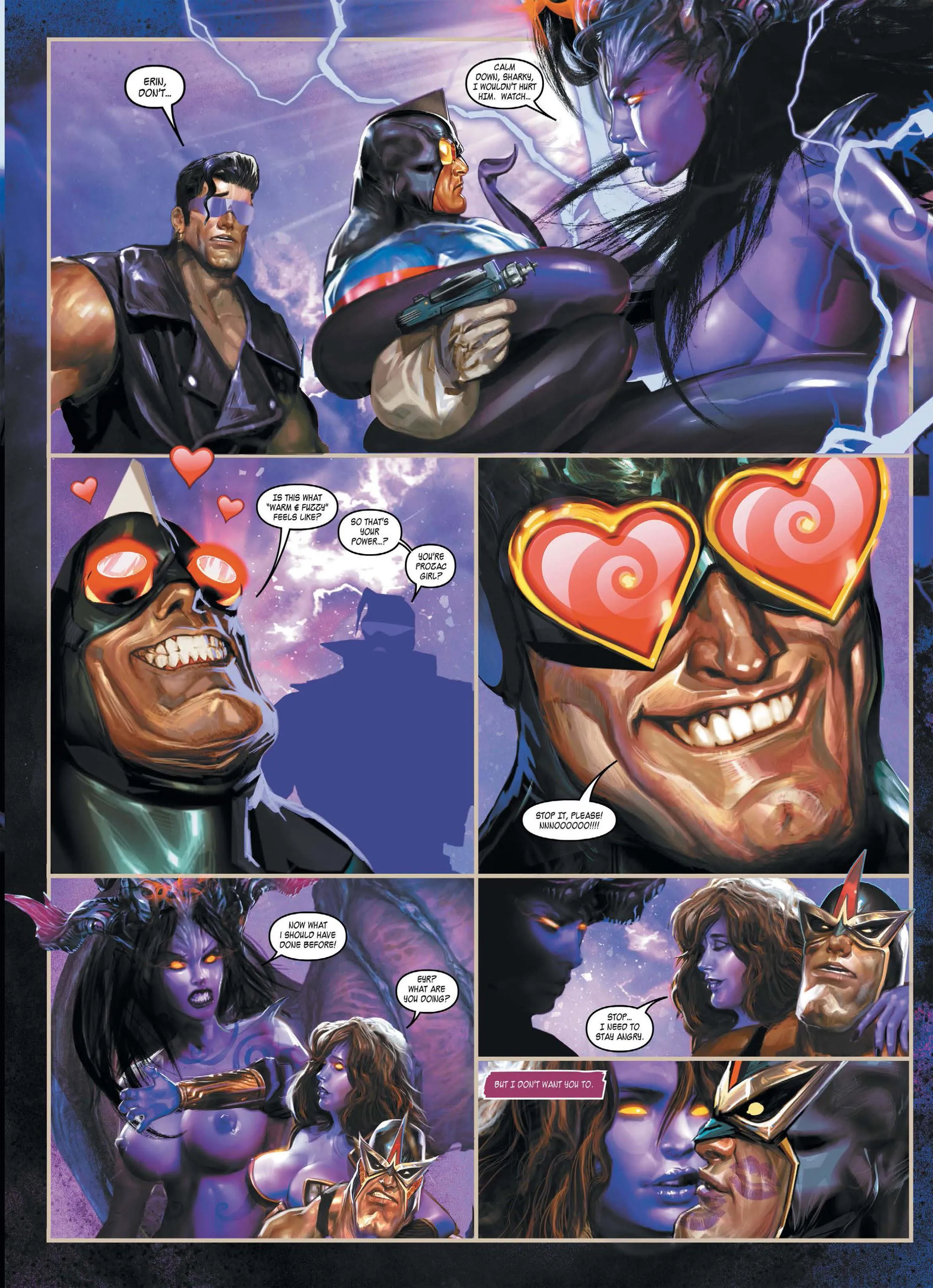 So that's your power....? You're Prozac Girl? [Monster Massacre]