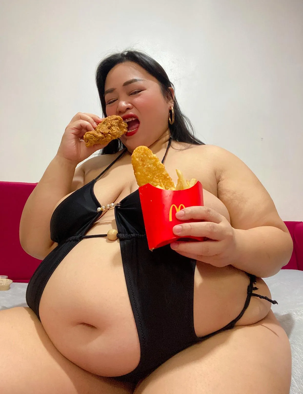 Stuffed me nonstop..🐷🐽💕