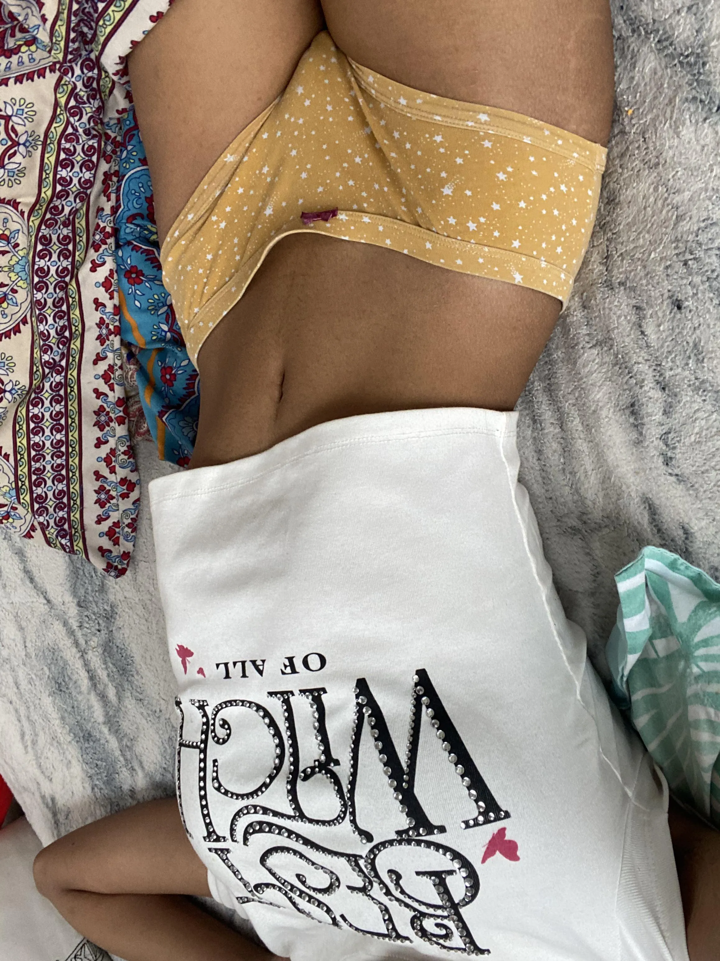 This is how good boys wake up btw :3 wishing someone would catch me like this and have there way with me he/him