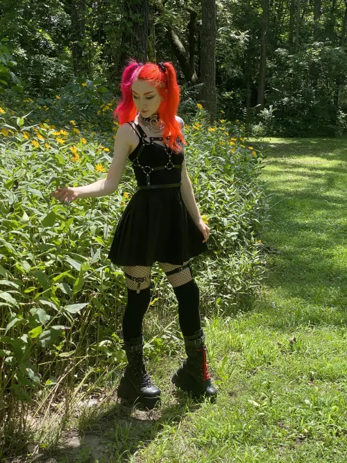 Wearing “the goods” while out on an adventure